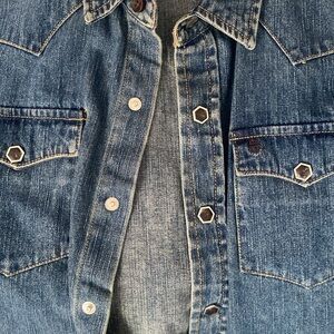 Stetson Blue Denim Shirt Vintage Appeal